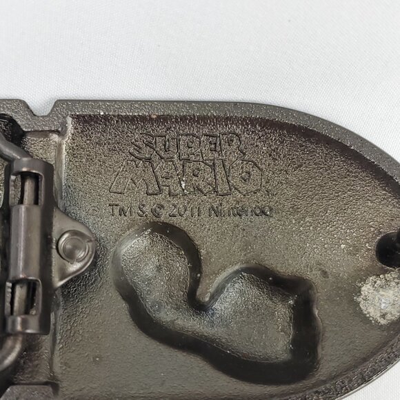 Super Cool Super Mario Bullet Bill Belt Buckle Enamel Coated 2011 - Picture 4 of 5